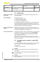 Предварительный просмотр 57 страницы Vega VEGABAR 82 Operating Instructions Manual