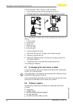 Предварительный просмотр 58 страницы Vega VEGABAR 82 Operating Instructions Manual