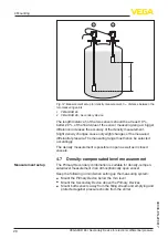 Предварительный просмотр 20 страницы Vega VEGABAR 86 Operating Instructions Manual