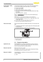 Предварительный просмотр 8 страницы Vega VEGABAR 87 Operating Instructions Manual