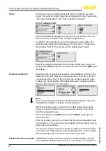 Предварительный просмотр 28 страницы Vega VEGABAR 87 Operating Instructions Manual