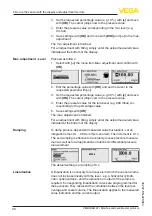 Предварительный просмотр 30 страницы Vega VEGABAR 87 Operating Instructions Manual