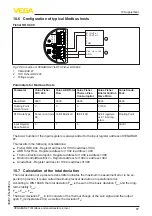 Предварительный просмотр 67 страницы Vega VEGABAR 87 Operating Instructions Manual