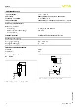 Preview for 12 page of Vega VEGABAR S 14 Operating Instructions Manual