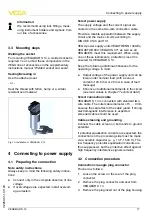 Preview for 17 page of Vega VEGABAR S 14 Operating Instructions Manual