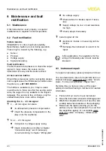 Preview for 20 page of Vega VEGABAR S 14 Operating Instructions Manual