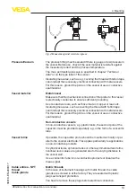 Предварительный просмотр 13 страницы Vega VEGACAL 63 Operating Instructions Manual