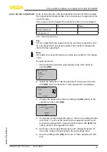 Предварительный просмотр 27 страницы Vega VEGACAL 64 Operating Instructions Manual