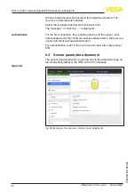 Предварительный просмотр 44 страницы Vega VEGACAL 64 Operating Instructions Manual
