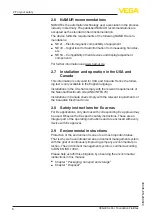 Preview for 6 page of Vega VEGACAL 65 Operating Instructions Manual