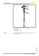 Предварительный просмотр 8 страницы Vega VEGACAL 65 Operating Instructions Manual