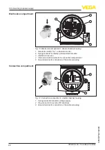 Предварительный просмотр 22 страницы Vega VEGACAL 65 Operating Instructions Manual