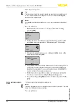 Предварительный просмотр 28 страницы Vega VEGACAL 65 Operating Instructions Manual