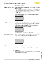 Предварительный просмотр 30 страницы Vega VEGACAL 65 Operating Instructions Manual