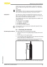 Предварительный просмотр 45 страницы Vega VEGACAL 65 Operating Instructions Manual