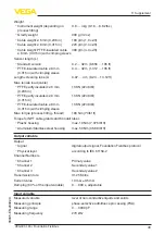 Предварительный просмотр 49 страницы Vega VEGACAL 65 Operating Instructions Manual