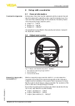 Preview for 19 page of Vega VEGACAL 67 Operating Instructions Manual