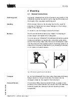 Предварительный просмотр 11 страницы Vega vegacap 62 Operating Instructions Manual