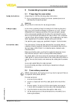 Preview for 15 page of Vega VEGACAP 64 Operating Instructions Manual