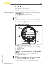 Preview for 19 page of Vega VEGACAP 64 Operating Instructions Manual