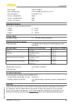 Preview for 29 page of Vega VEGACAP 64 Operating Instructions Manual