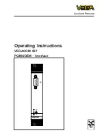 Vega VEGACOM 557 Operating Instructions Manual preview