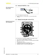 Предварительный просмотр 41 страницы Vega VEGADIF 65 Operating Instructions Manual