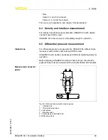 Предварительный просмотр 69 страницы Vega VEGADIF 65 Operating Instructions Manual