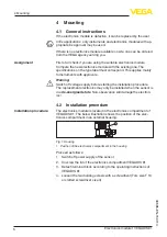 Preview for 6 page of Vega VEGADIS 81 Operating Instructions Manual