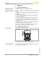 Предварительный просмотр 12 страницы Vega VEGADIS 82 Operating Instructions Manual