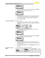 Preview for 36 page of Vega VEGADIS 82 Operating Instructions Manual