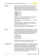 Preview for 28 page of Vega VEGAFLEX 61 Operating Instructions Manual