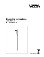 Предварительный просмотр 1 страницы Vega VEGAFLEX 63 Operating Instructions Manual