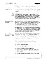 Предварительный просмотр 16 страницы Vega VEGAFLEX 63 Operating Instructions Manual