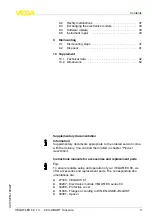 Preview for 3 page of Vega VEGAFLEX 66 Operating Instructions Manual