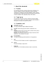 Preview for 4 page of Vega VEGAFLEX 66 Operating Instructions Manual