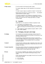 Preview for 9 page of Vega VEGAFLEX 66 Operating Instructions Manual