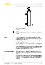 Preview for 15 page of Vega VEGAFLEX 66 Operating Instructions Manual