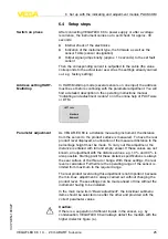 Preview for 25 page of Vega VEGAFLEX 66 Operating Instructions Manual