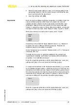 Preview for 27 page of Vega VEGAFLEX 66 Operating Instructions Manual