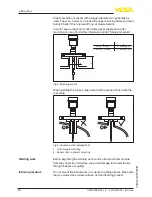 Preview for 16 page of Vega VEGAFLEX 82 Operating Instructions Manual