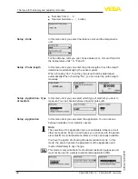 Preview for 36 page of Vega VEGAFLEX 82 Operating Instructions Manual