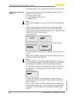 Preview for 40 page of Vega VEGAFLEX 82 Operating Instructions Manual