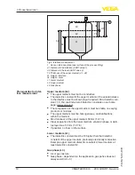 Preview for 10 page of Vega VEGAFLEX 86 Operating Instructions Manual