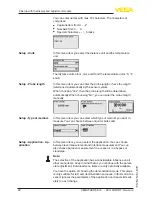 Preview for 40 page of Vega VEGAFLEX 86 Operating Instructions Manual