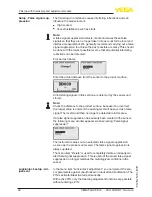 Preview for 48 page of Vega VEGAFLEX 86 Operating Instructions Manual