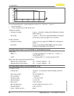 Preview for 88 page of Vega VEGAFLEX 86 Operating Instructions Manual