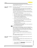 Предварительный просмотр 10 страницы Vega VEGAFLEX FX-E.80A Operating Instructions Manual