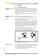 Preview for 9 page of Vega VEGAKON 61 Operating Instructions Manual