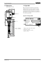 Предварительный просмотр 7 страницы Vega VEGAKON 66 Operating Instructions Manual